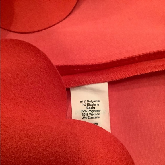 Stunning Coral JCrew Scalloped Dress, Size 10 - Picture 8 of 8